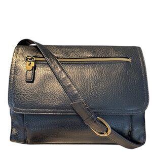 RELIC Vintage Leather Multi Compartment Shoulder Bag - EUC